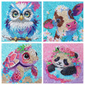 Diamond Painting Art Kits for Kids Age 5 6 7: Arts and Crafts for Girls Age 4-10,Gifts for Teen Boys & Girls Birthday Gift for Kids 8-12 Years Old, Girls Gifts DIY Fun Toys for Girls 9-10-11