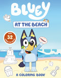 Bluey: at the Beach: a Coloring Book, 32 pages (Paperback)