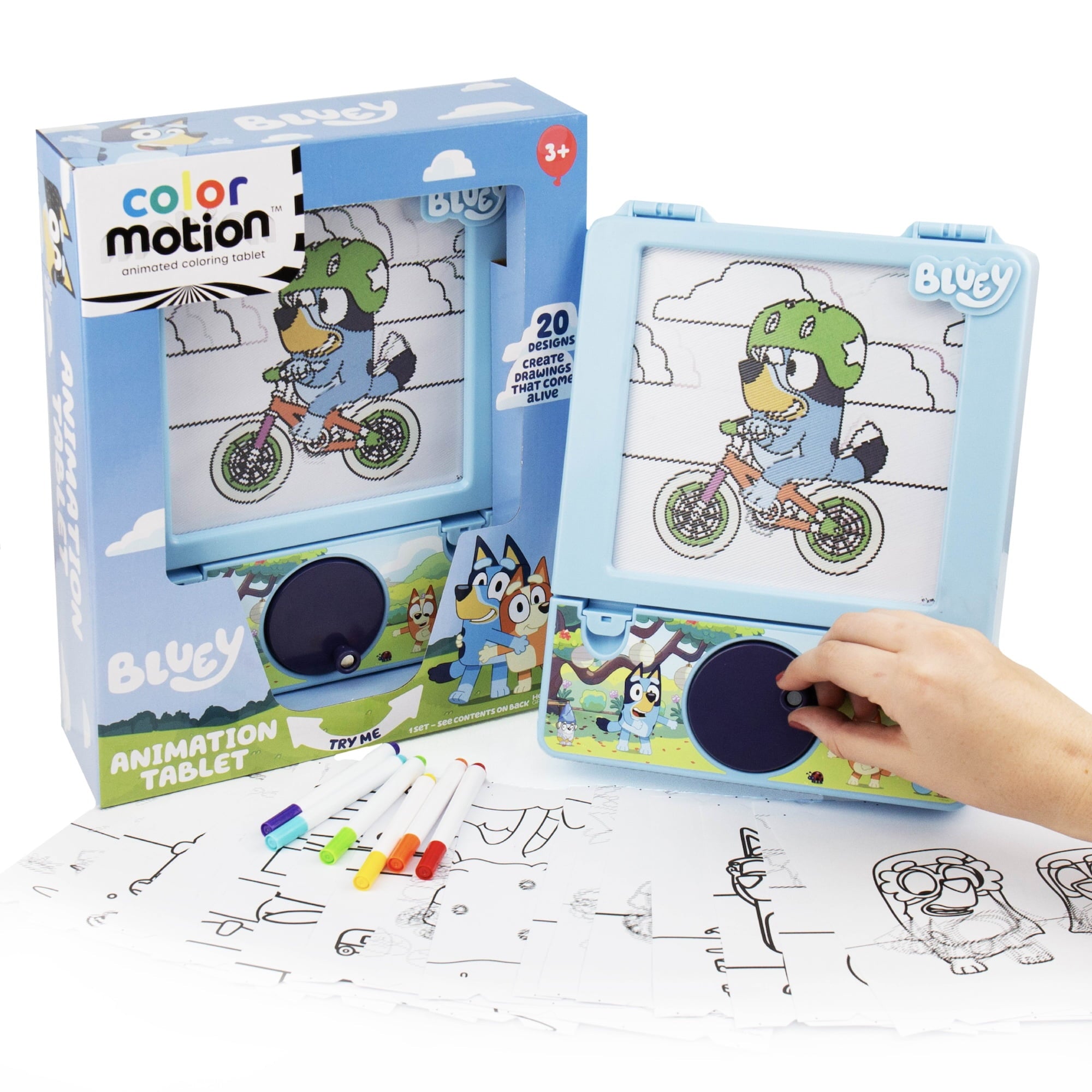 Bluey Color Motion Animation Tablet