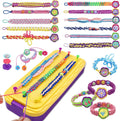 CandWuom Friendship Bracelet Making Kit, Bracelet Kit for Girls, Jewelry Bracelet Kit, Best Gifts Ideas for Kids Age 7 8 9 10 11 12 Year Old (Yellow)