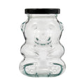 Hello Hobby Glass Bear Jar with Lid, 6.08 oz
