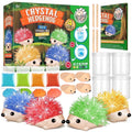 Piano Potato 4-Pack Crystal Growing Kit for Kids - STEM Science Lab to Grow Your Own Hedgehog Crystals - Educational Arts & Crafts Project Gift for Boys & Girls Ages 8-12