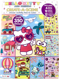 Bendon Hello Kitty and Friends Create a Scene Over 350 Stickers, Activity Pad to Color