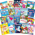 Kalysky 20Pack Bulk Small Coloring Books for Kids Ages 4-8 (5.1 x 7 inch)