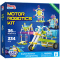Klever Kits Motor Robotics Kit 36-in-1 STEM Toy for Boys, Educational Science Kit for Kids Ages 8-12