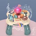 OEFNTAC Toys Children's Multifunctional Game Table Early Education Music Enlightenment Baby Animals Toy Children's Learning Table Electrics Toys Christmas Gifts Halloween