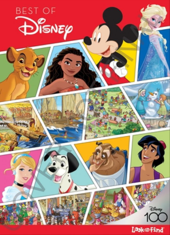 PHOENIX INTL: Disney: Best of Disney Look and Find (Hardcover)