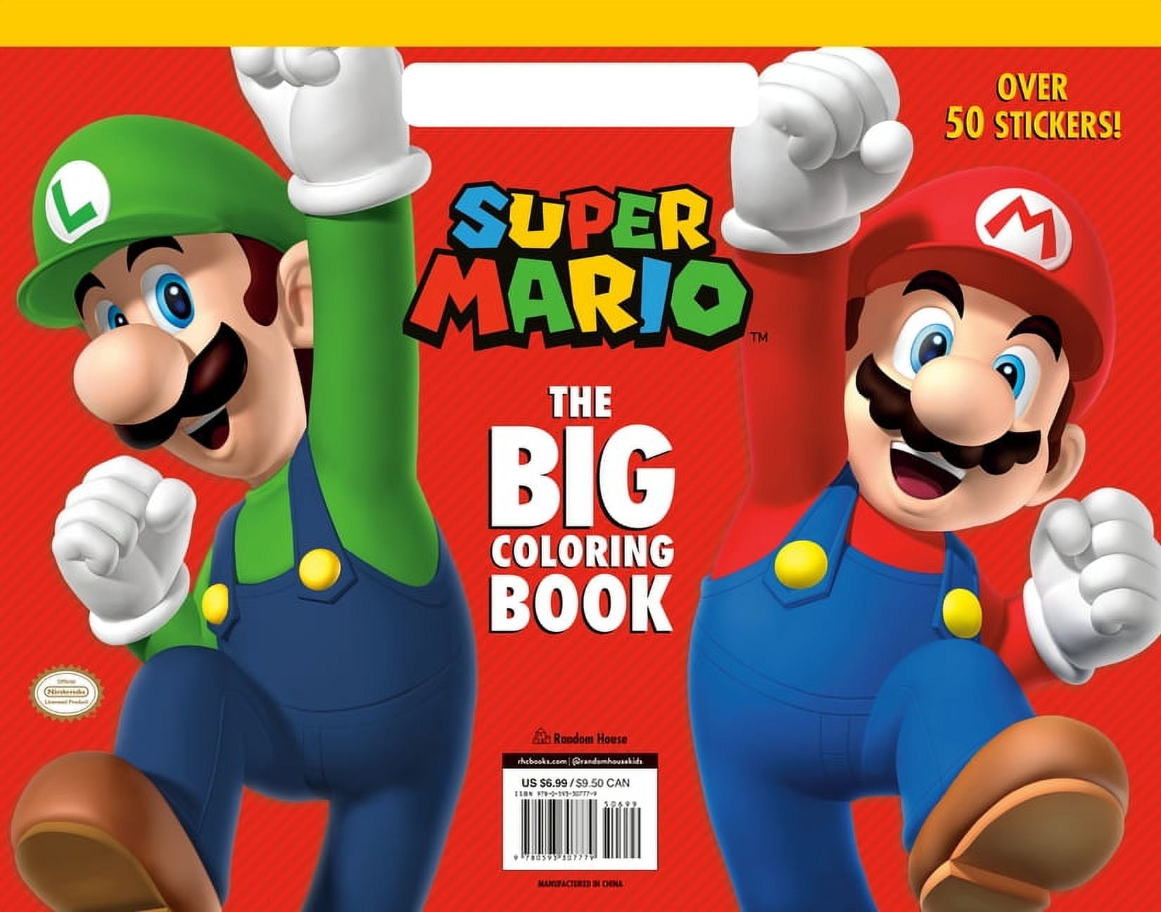 Super Mario: the Big Coloring Book (NintendoÂ®)