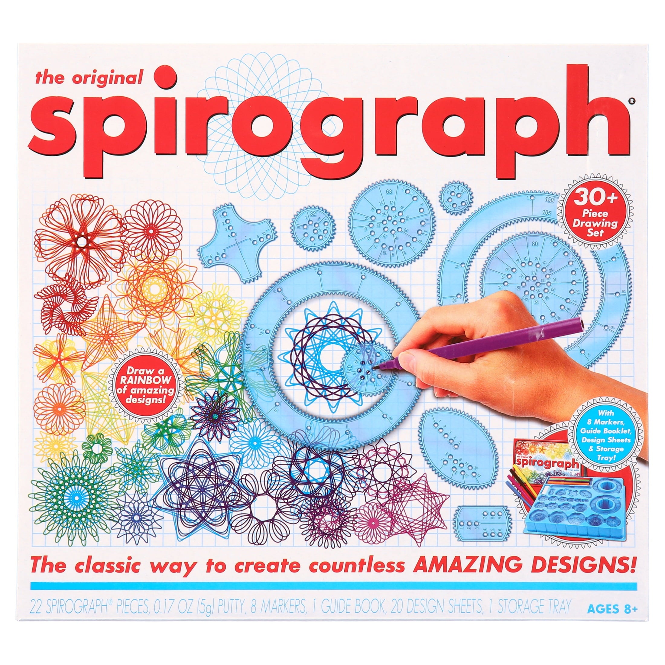 The Original Spirograph Kit with Markers, Art & Craft Kits for Kids Ages 8 and up