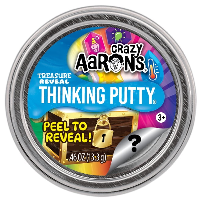 Crazy Aaron’s Treasure Reveal Thinking Putty for Kids and Collectors