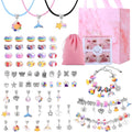 Yalumo 67pcs Charm Bracelet Making Kit, Girls Bracelet Jewelry Making Kit DIY, Birthday Gifts Set